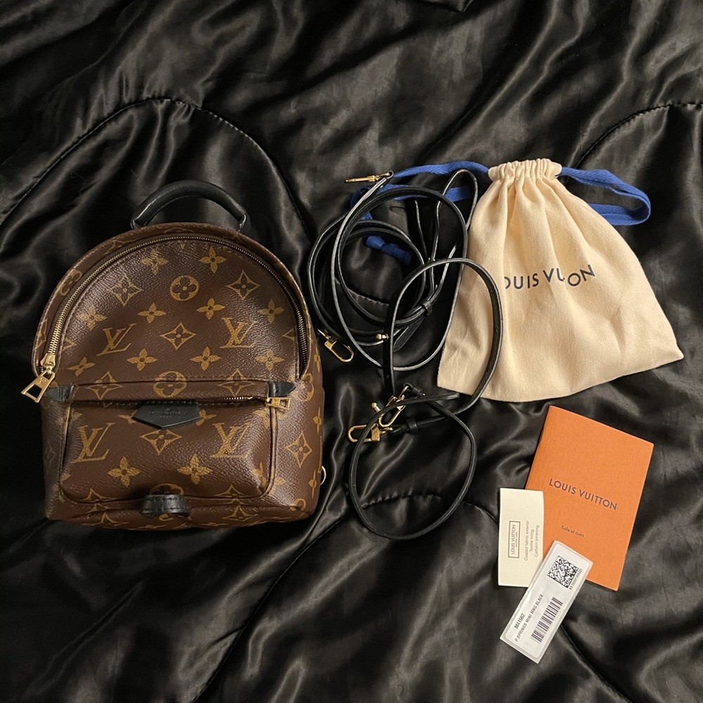 🚫SOLD🚫 LOUIS VUITTON MINI PALM SPRINGS BACKPACK